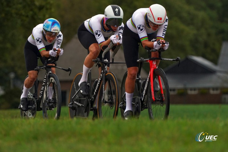 2023 UEC Road European Championships - Drenthe - Junior Mixed Team Relay - Emmen - Emmen 38, km - 21/09/2023 - Switzerland - photo Massimo Fulgenzi/SprintCyclingAgency?2023